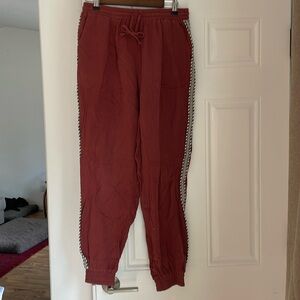 SOLITAIRE women’s cuffed cotton pants